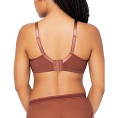 Our sexiest bra to date, this sheer mesh style is an everyday bra with two layers of sheer mesh molded cups. A plunging stretch neckline detail offers perfect contoured coverage. Its a great option for the full-figured woman who likes a natural bust shape. The exceptional fit & support you know and love from Curvy Couture, this plus size sheer unlined bra gives you sexy & comfort all in one! Sheer see-through unlined cups with two layers of mesh Unlined Bra, Everyday Bra, Full Figured, Underwire Bra, All In One, Mesh, Couture, Plus Size, Bra