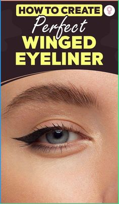 How to Create Perfect Winged Eyeliner: Perfect wings add drama to your eyes. They add a touch of sexy and elegance to your look and accentuate your facial features. However, shaky hands might keep you from achieving the look. But if you know the right hacks, you can create a sharp look in no time. #makeup #makeuptips #wingedliner #eyeliner Elegant Winged Eyeliner, How To Do Cat Eyes Eyeliner, Winged Eyeliner Tips And Tricks, 50s Eyeliner Tutorial, How To Do A Perfect Cat Eye Liquid Liner, Delicate Winged Eyeliner, Taylor Swift Winged Eyeliner, How To Make Wing Eyeliner