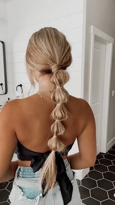 Styles Ponytail, Fesyen Rambut, Hair Hoco, Hair Stylies, Hoco Hair