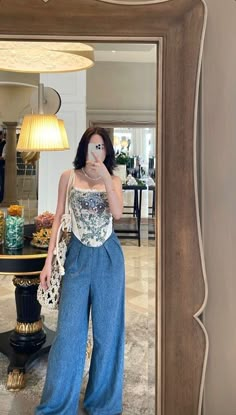 Korea Summer Outfit, Celana Fashion, Gaun Fashion, Everyday Fashion Outfits, Casual Day Outfits, Royal Outfits, Fashionista Clothes, Easy Trendy Outfits