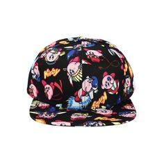 Add a little fun to your accessories collection with this men's Kirby allover print baseball cap. Add a little fun to your accessories collection with this men's Kirby allover print baseball cap. 23-in. inner circumference Dimensions: 3 in. x 8 in. x 6 in.FABRIC & CARE Cotton Wipe clean Imported Size: One Size. Color: Multicolor. Gender: male. Age Group: adult. Graphic Print Baseball Cap For Streetwear, Adjustable Graphic Print Hat For Streetwear, Hip Hop Cap With Graphic Print, Black Baseball Cap With Graphic Print, Trendy Multicolor Cotton Baseball Cap, Fun Adjustable Baseball Cap For Streetwear, Trendy Multicolor Snapback Hat With Curved Brim, Hip Hop Graphic Print Snapback Baseball Cap, Adjustable Graphic Print Snapback Hat For Streetwear