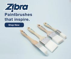 three paintbrushes that inspire shop now