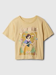 GapKids | Disney Graphic T-Shirt | Gap Factory Disney Logo, Disney Family, Toddler Boys, Disney World, Knit Jersey, Snow White, Gap, Graphic T Shirt