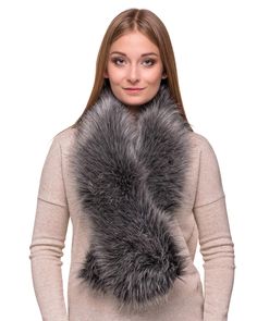 PRICES MAY VARY. FANCY faux fur shawl wrap for women will enhance any wardrobe and add an extra bit of spark to your daily look. VERSATILE fox fur scarf is long and fun to wear. You can wrap it around the neck, lay loose or pull through a hidden loop. Collar is available in ONE-SIZE of 49" long and 5" wide. WE'VE REINVENTED FAUX FUR to LOOK REAL. Forget about synthetic feel. It's soft, fluffy, light and super cute. Our top-shelf fake fur resembles a genuine one and comes with a large selection of gorgeous prints: black fox, white rabbit, red coyote or grey raccoon to name a few. NO ANIMALS were harmed during production process. This product is made of 100% polyester. Make conscious choices, don't let animals suffer. MADE IN POLAND (Europe) by a small, family brand called Futrzane. Make a p Faux Fur Collar Scarf, Faux Fur Neck Scarf, Olive Green Coat, Fox Fur Scarf, Faux Fur Shawl, Faux Fur Scarf, Faux Fur Scarves, Fur Shawl, Long Neck