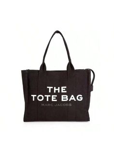 Emblazoned with a meta slogan, this tote bag features a spacious interior and logo accents. 
Top zip closure 
Black hardware 
Two interior slip pockets 
Fully lined 
Cotton 
Imported 
SIZE 
Double top handles, 9.45" drop 
16.54"W x 13.39"H x 6.3"D 
Emblazoned with a meta slogan, this tote bag features a spacious interior and logo accents.Top zip closureBlack hardwareTwo interior slip pocketsFully linedCottonImportedSIZEDouble top handles, 9.45" drop16.54"W x 13.39"H x 6.3"D 
The Large Tote Black On-the-go Tote Shoulder Bag With Logo Hardware, Trendy Black Top Handle Canvas Bag, Black Shoulder Bag With Letter Print For Errands, Black Tote Bag With Letter Print, Canvas Shoulder Bag With Letter Print For Errands, Trendy Canvas Bag With Letter Print For Errands, Trendy Canvas Tote Bag With Zipper Pocket, Trendy Letter Print Canvas Bag For Errands, Letter Print Canvas Shoulder Bag For Errands