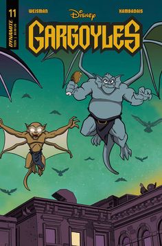 the cover to gargoyles vol 1