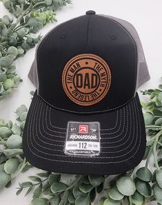 looking for the perfect hat for Dad on Father's day?  Look no further!  These are  Richardson brand 112 trucker  hats  and come in a variety of colors with a variety of patches to choose from.    Leatherette patches are heat pressed on with a commercial grade hat press to ensure no annoying creases! Adjustable Curved Brim Hat For Father's Day, Father's Day Hats With Letter Print, Adjustable Dad Hat For Father's Day, Father's Day Trucker Hat Snapback, Father's Day Trucker Snapback Hat, Father's Day Gift Trucker Hat With Curved Brim, Personalized Hats For Father's Day, Father's Day Gift Baseball Cap With Curved Brim, Curved Brim Baseball Cap For Father's Day