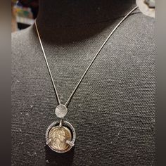 This Is A Real Ancient Greek Coin Set In Solid Sterling Silver Pendant And On A Italian Made Solid Sterling Silver Beautiful Chain In Exelent Condition. The Coin Itself Is In Exelent Condition And It Is A Real Coin And The Silver Is Strong And Thick And Of Exelent Quality . This Is A True Piece Of History And A True One Of A Kind Piece Of Art Jewelery Can't Get Any More Collectable Than That And What A Conversation Piece. The Overall Condition Of The Necklace Is Excellent . Jewelry Ancient, Ancient Greek Coin, Greek Coins, Coin Set, Sterling Necklaces, Ancient Greek, Conversation Piece, Sterling Silver Pendant, Sterling Silver Pendants