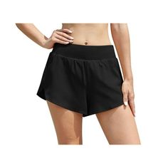 Asklazy This comfortable and protective sport short is perfect for hitting the gym and can help you get the best result from workout. Size: XL.  Color: Black.  Gender: female.  Age Group: adult. Split Gym Workout, Black Athletic Shorts With Built-in Liner For Workout, Black Moisture-wicking Athletic Shorts For Light Sports, Black Moisture-wicking Athletic Shorts For Sports, Womens Sweat Shorts, Black Functional Athletic Shorts With 5-inch Inseam, Black Athletic Shorts With Pockets And 4-way Stretch, Bottom Workout, Summer Workout