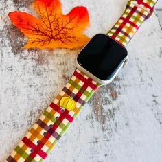 These super cute watch band accessories are suitable for Most Silicone band/leather bands. Compatible with Apple Watch Silicone Band suitable all Apple series 1-10 & SE, Samsung, & Fitbit Versa. Fancy Up & customize your watch band by adding trendy adorable watch band charms. Watch band charms fit all style watch bands that have a watch band hole of 3.0mm width. Charms fits in round and rectangular watch holes. Band charms are made of high quality metal. watch band charms fit in the watch band h Watch Band Charms, Apple Watch Silicone Band, Rectangular Watch, Moda Floral, Band Accessories, Cute Watches, Harvest Pumpkin, Metal Watch, Style Watch