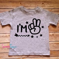 "\"I'm 2\" birthday tee. So cute and funny for your little one's second birthday, for regular wear or perfect as a gift. For a 3rd birthday tee: https://www.etsy.com/listing/546602427/birthday-shirt-im-3-shirt-third-birthday?ref=shop_home_active_1 ➜➜ To upgrade to LONG sleeves: https://www.etsy.com/listing/538047040/upgrade-to-long-sleeve-for-a-black-or?ga_search_query=upgrade&ref=shop_items_search_1 Please choose your shirt color by reviewing our color chart in the 2nd photo of this listing Second Birthday Shirt, 2nd Birthday Shirt, Toddler Top, 2 Birthday, Raspberry Pink, Birthday Tee, Second Birthday, Third Birthday, Key Lime