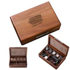 PRICES MAY VARY. PREMIUM QUALITY: Made of highly durable and natural Acacia wood, the Shanik watch box is a well-crafted and luxury organizer that will serve you for ages. Being covered with smooth and soft velvet inside, it’s easy to clean and pleasant to the touch. LARGE STORAGE INSIDE: This capacious watch storage box features 5 separate slots to keep different types of watches, 1 large slot for things like wallet, glasses, phone, and 1 medium slot for smaller things such as AirPods, keychain Personalized Watch Box, Watch Box For Men, Wooden Watch Box, Mens Watch Box, Watch Organizer, Watch Storage Box, Watch Holder, Watch Storage, 2024 Christmas