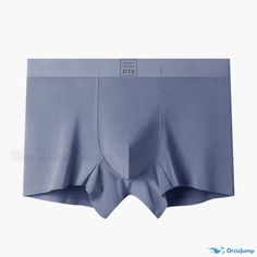 Orcajump - Long-staple cotton antibacterial flat corner underwear with no trace and cotton material Mulberry Silk, Cotton Material, Blue And Purple, Silk, Purple, Fabric, Blue, Clothes