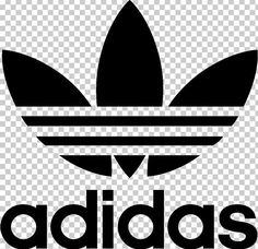 the adidas logo on a transparent background