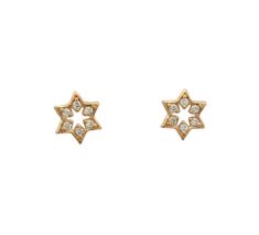 Add a touch of elegance to your outfit with these stunning Star Stud Earrings made of 14K Rose Gold. The earrings come with 12 sparkling Cubic Zirconia gemstones arranged in a prong setting. The beautiful round-shaped stones are white in color and create a star-like pattern that catches the eye. These earrings have a screw-back closure that ensures they stay securely in place. The Rose Gold base metal adds a luxurious touch to the design. Perfect for any occasion, these earrings will make a great addition to any jewelry collection. Weight: 1.1gr Dimension: 8mm * 8mm *More pictures available upon request.* Please refer to our resize listing to understand our resizing policy and the most updated pricing:  https://www.etsy.com/listing/457056790/jewelry-resizing?ga_search_query=resizing&ref=sh Rose Gold Star Earrings For Anniversary, Die Rose, Star Stud Earrings, Star Earrings Stud, Star Studs, The Rose, Base Metal, Jewelry Earrings Studs, Prong Setting