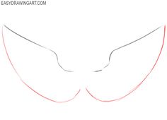 How to Draw Wings | Easy Drawing Art Wings Drawing Easy, Anatomy Help