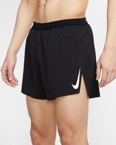 Nike Running Shorts Mens Large 2" Aeroswift Lightweight Racing Black CJ7837-010 100% AUTHENTIC! See pics for details. - Brand New item with original retail tags - Size: Men's Large - Inseam: 2 inches (5.08cm) - Material: 100% Polyester - Style Code: CJ7837-010 - Color: Black - NOTE: Shorts are brief-lined. If you have any questions feel free to ask. Nike Athletic Shorts For Running And Sports Season, Sporty Breathable Bottoms For Marathon, Black Moisture-wicking Activewear For Marathon, Black Moisture-wicking Activewear, Nike Aeroswift Shorts, Hill Running, Nike Aeroswift, Half Marathon Training, Nike Running Shorts