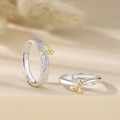 This Custom Engraved Mori Leaf Matching Rings Set for Couples is exquisitely crafted, with adjustable sizes allowing for a comfortable fit and beautiful wedding and promise rings. This set is perfect for couples wishing to express their love and commitment. Material: Gold Plated 925 Sterling Silver + Cubic Zirconia Matching Ring Set, Rings Set, Matching Rings, Custom Engraving, Promise Rings, Ring Sets, Beautiful Weddings, Cubic Zirconia, Gold Plate