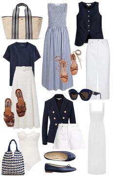 New England Summer Outfits, Nantucket Outfit, New England Summer, White Summer Outfits, England Summer, Style Inspiration Spring Summer, Preppy Spring, Classic Wardrobe Staples, Style Inspiration Summer