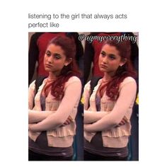 Ariana Grande Meme, Ariana Grande Photos, Disney Jokes, Icarly, Really Funny Memes, Funny Laugh, Funny Facts