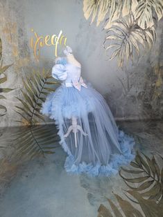 Light Blue Princess Dress For Baptism, Princess Style Organza Pageant Dress, Light Blue Princess Style Pageant Dress, Princess Style Light Blue Pageant Dress, Princess Style Blue Organza Gown, Light Blue Ruffled Tutu Dress For Wedding, Light Blue Princess Tutu Dress For Baptism, Blue Organza Princess Dress For Dress-up, Light Blue Fitted Tutu Dress For Wedding