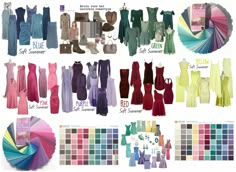 Green For Soft Summer, Mute Summer Colour Pallete, Soft Summer Ethereal, Elemental Colour Soft Summer, Soft Summer Outfits Inspiration Classy, Fair Soft Summer, Soft Summer Purple, Soft Summer Business Casual, Soft Summer Patterns