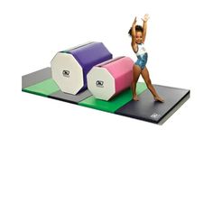 Gymnastics Octagon Mats 40 W x 40 L Backyard Parkour, Gymnast Room, Crossfit Garage Gym, Gymnastic Equipment, Ballet Equipment, Cheer Mats, Gymnastics Equipment For Home, School Kids Activities, Gymnastics Room