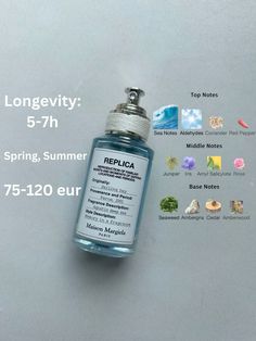 This is the perfect summer/ spring scent! Refreshing and addicting! Sailing Day Replica, Summer Scents Perfume, Spring Perfumes For Women 2023, Spring Scents Essential Oils, Replica Sailing Day, Replica Perfume Sailing Day, Rain Scented Perfume, Replica Fragrance, Replica Perfume