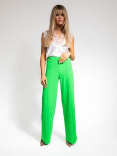 These trousers feature: Straight leg Wide leg fit High Waist Elasticated waist band Pull up - no zips or buttons Kate And Pippa, Fur Shawl, High Waisted Trousers, Trending Now, Leggings Shop, Blazer Coat, Mother Of The Bride, Occasion Wear, Clothes For Sale