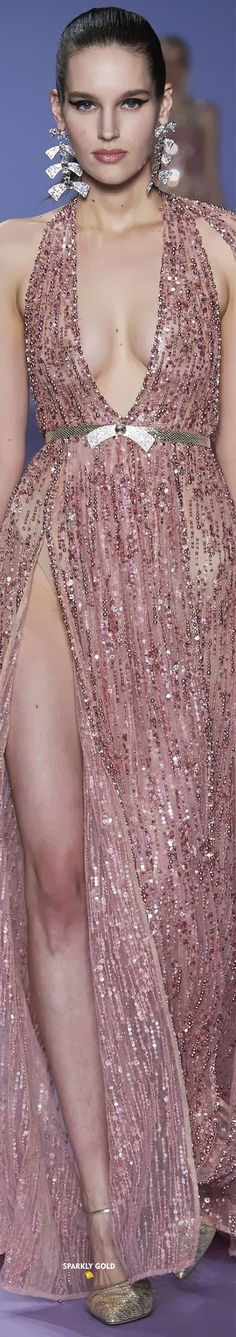 Georges Hobeika Spring 2020 Couture Runway Gowns, Vestidos Color Rosa, Evening Outfits, Couture Gowns