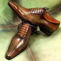 Quality Leather Boots, Celebrities Fashion, Custom Design Shoes, Oxford Brogues, Lace Up Dress, Handmade Leather Shoes, Leather Boot Shoes, Mens Fashion Trends, Formal Shoes