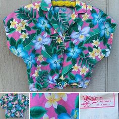 Vintage Kalena Fashions Hawaii Tie Front Hawaiian Shirt Blouse M Made In Hawaii | eBay Spring V-neck Hawaiian Shirt, Hawaiian V-neck Top With Tropical Print, Hawaiian V-neck Shirt For The Beach, Hawaiian V-neck Beach Shirt, Summer Beach Hawaiian Shirt V-neck, V-neck Hawaiian Shirt For The Beach, V-neck Hawaiian Shirt For Summer Beach, Summer Beach Hawaiian Shirt With V-neck, V-neck Hawaiian Shirt For Beach