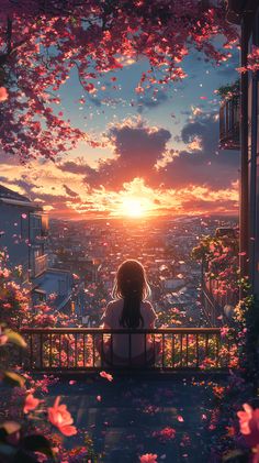 Anime Balcony, Moon Stars Art, Dreamy Artwork, Fantasy Wall Art, Air Terjun, Art Gallery Wallpaper, Amazing Drawings, Cool Wallpapers Art