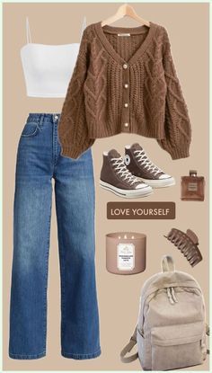 Best Winter Outfits, Casual Preppy Outfits, Outfit Inspo Casual, Trendy Outfits For Teens, Everyday Fashion Outfits, Casual Day Outfits, Trendy Fall Outfits, Easy Trendy Outfits, Cute Fall Outfits