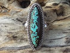 WANTED all over the Universe. Turquoise is recognized Sought After by early KINGS, MOVERS, and SHAKERS! Turquoise is said to be a vessel Imbued with energies associated with Heaven! All My Turquoise is Carefully chosen from around the World. I love the Raw Authentic look and feel of the stone...so I do not over polish the Turquoise! True Bohemian Style...an Original work of Art that you can treasure for a lifetime! Each of My Creations are One of A Kind and are Hand wrought to bring out the best Untreated Bohemian Turquoise Ring, Bohemian Handmade Collectible Rings, Bohemian Oval Turquoise Collectible Ring, Handmade Rustic Oval Jewelry, Handmade Rustic Silver Turquoise Ring, Collectible Bohemian Turquoise Ring, Bohemian Oval Turquoise Ring For Jewelry Making, Bohemian Oval Rings With Patina, Bohemian Untreated Rings