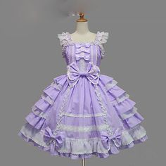 Outfit Ideas Romantic, 90s Latina, Gothic Cosplay, Teen Swag, Blue Ball Gowns, Anime Maid, Maid Dress, Gothic Dress, Sweet Lolita