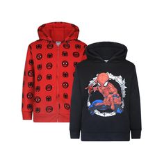 PRICES MAY VARY. Officially licensed Marvel Spider-Man boys clothes Dress your little boy in this Marvel 2 pack hooded sweatshirt. Spider-Man boys clothing sets, and boys fashion hoodies and sweatshirts Contains one Spider-Man allover print red hoodie, and one Spider-Man print black hooded sweatshirt Dress your toddler boy in this Marvel hoodie pack for toddlers and big boys featuring his favorite Marvel superhero, Spider-Man. Perfect as 2T boy hoodie, 3T boy hoodie, 4T boy hoodie, size 5 boy ho Marvel Hoodie, Spiderman Sweatshirt, Spiderman Outfit, Man Socks, Boy Hoodie, Hooded Sweatshirt Dress, Black Hooded Sweatshirt, Marvel Kids, Marvel Superhero