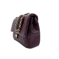 Badgley Mischka Quilted Messenger Bag  This adorable Bag is perfect for any handbag collection.  The elegant design and unique materials are quite the combination.       Shoulder strap, multiple pockets inside, turn lock closure, gold hardware     Vegan Leather     Measures: 12.5"W x 8"H x 3.5"D     Color: plum Luxury Shoulder Bag With Cc Turnlock Closure, Everyday Clutch Bag With Cc Turnlock Closure, Clutch Bags With Cc Turnlock Closure For Everyday, Cc Turnlock Clutch Bag, Formal Clutch With Cc Turnlock Closure, Evening Flap Bag With Cc Turnlock And Top Handle, Chic Bags With Cc Turnlock Closure And Double Flap, Chic Double Flap Bag With Cc Turnlock Closure, Elegant Double Flap Shoulder Bag