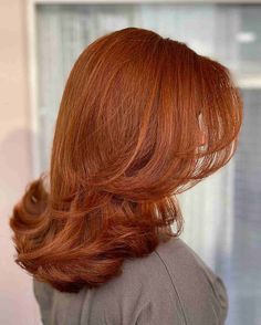 Long Bobs, Red Hair Inspo, Medium Layered Hair, Hair Color Auburn, Flat Hair, Haircuts For Medium Hair, Mid Length Hair, Hair Inspo Color, Medium Hair Cuts