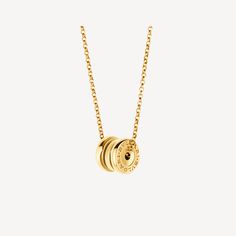 B.zero1 Necklace Yellow gold | Necklaces | Bulgari Official Store Jewelry Png, Gold Necklaces, Yellow Gold Chain, Yellow Gold Pendants, Gold Chain Necklace, Gold Pendant Necklace, Mini Pendant, Girls Best Friend, Official Store