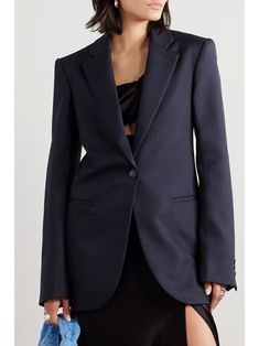 Corporate Fashion, Broad Shoulders, Net A Porter, Midnight Blue, Capsule Wardrobe, Women Collection, Stella Mccartney, The Hamptons, Luxury Design