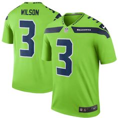 Seahawks Outfits, Seahawks Jersey, Richard Sherman, Nike Neon, Color Rush, Russell Wilson, Nike Green, Football Jerseys