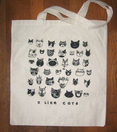 CATS Market Tote Bag Cotton Tote Bag With Cat Print, Cotton Bag With Cat Print, Rectangular Shape, Everyday Cotton Bags With Cat Print, Rectangular Cotton Bag With Cat Print, Cotton Bags With Cat Print For Everyday Use, Cotton Cat Print Rectangular Bag, Cotton Cat Print Bags For Everyday Use, Cotton Tote Bag With Cat Design, Casual Cotton Bag With Cat Print