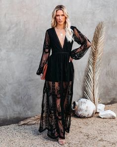 Black Boho Lace Tulle Maxi Dress – Boho Beach Hut Stile Hippie Chic, Boho Lace Maxi Dress, Vintage Boho Dress, Spring Dresses Women, Women Lace Dress, White Boho Dress, Beach Coverup Dress, Boho Summer Dresses, Long White Dress