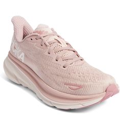 HOKA Clifton 9 Running Shoe | Nordstrom Hoka Shoes Woman, Cute Running Shoes, Hoka Clifton 9, Clifton 9, Hoka Clifton, Hoka Shoes, Shoe Wishlist, Shoe Women, Fresh Shoes