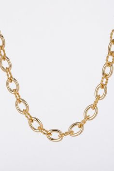 *Bold chain necklace gold *Nickel free Usa Jewelry, Bold Necklace, Enamel Necklaces, Necklace Chain Lengths, Free Product, Chain Design, Metal Earrings, Gold Chain Necklace, Rhinestone Necklace