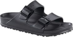 Casual Black Double Strap Slides, Black Double Strap Casual Slides, Casual Double Strap Synthetic Slides, Outdoor Synthetic Slides With Buckle Closure, Casual Synthetic Slides With Buckle Closure, Birkenstock Arizona Eva, Arizona Eva, Iconic Style, Birkenstock Arizona