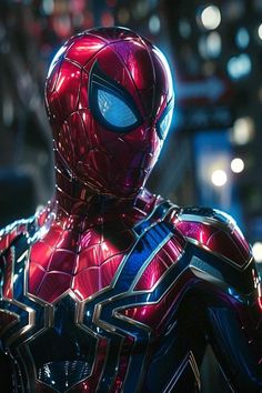 the amazing spider - man from the movie's upcoming film is shown in this image