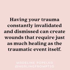 Invalidated Feelings Quotes, Stockholm Syndrome, Therapy Quotes, Awareness Quotes, Emotional Awareness, Mental And Emotional Health, Healing Quotes, Narcissism, Inner Child