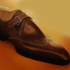 Mens Formal Outfits, Men's British Style, Brown Oxfords, Monk Strap Shoes, Brown Leather Shoes, Tassel Loafers, Strap Shoes, Leather Tassel, Monk Strap